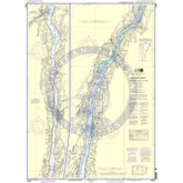 NOAA Nautical Chart 12347: Hudson River Wappinger Creek to Hudson